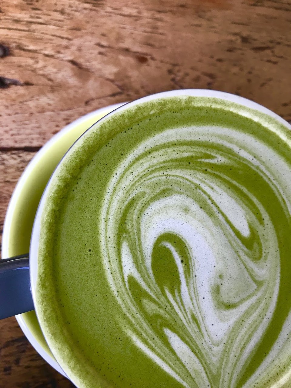 Matcha Latte with Almond Milk