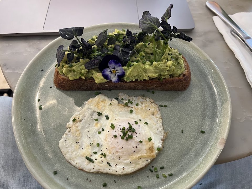 Minted Peas & Goat Cheese