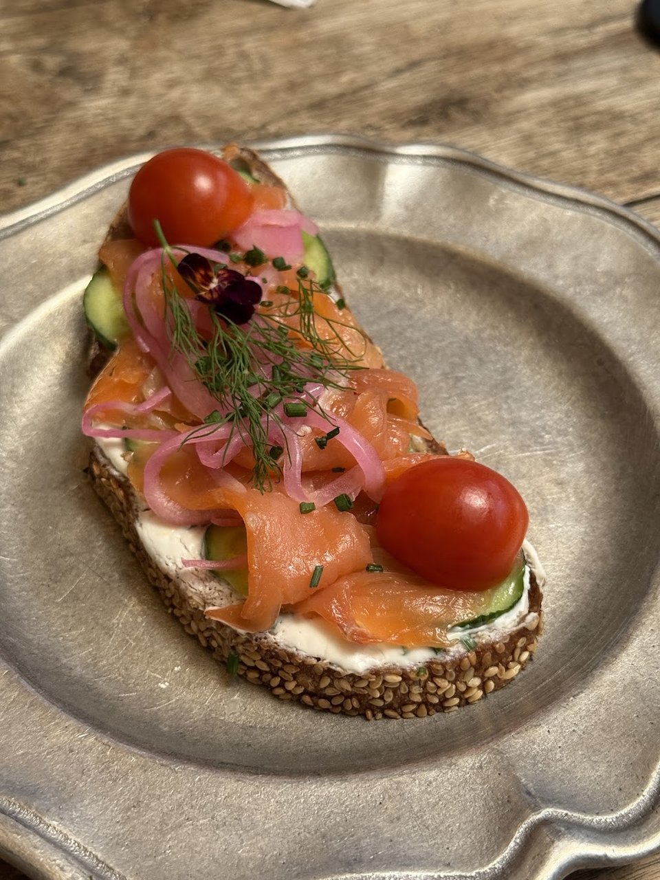 Smoked Salmon Plate